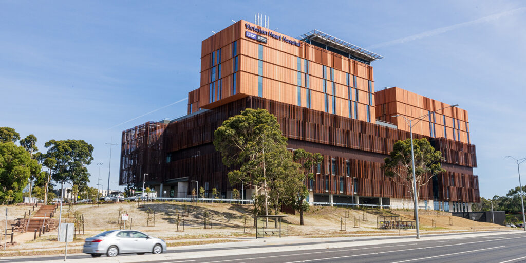 Photo of the Victorian Heart Hospital