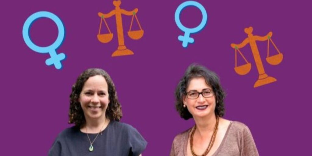 Professor Palmer and Professor Vollenhoven pictured, two champions of women's health.