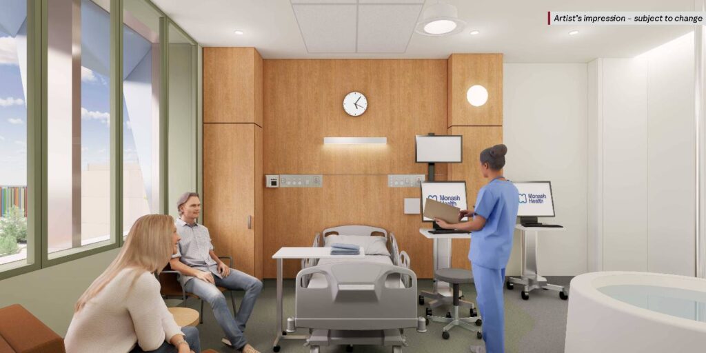 MMCTEP - Birth suite - Artist impression