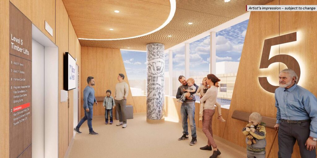 MMCTEP - Lift lobby - Artist impression