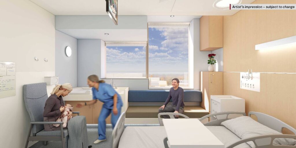 MMCTEP - Maternity IPU - Artist impression