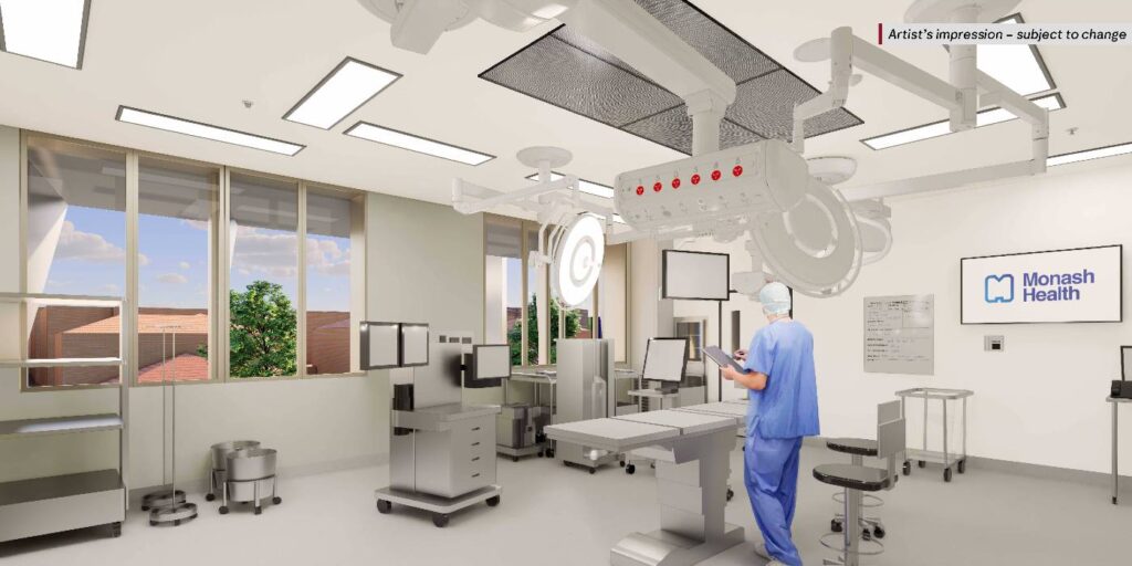 MMCTEP - Operating theatre - Artist impression